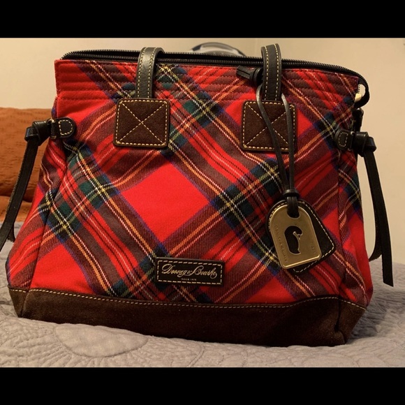 Dooney & Bourke plaid handbag - Picture 2 of 9